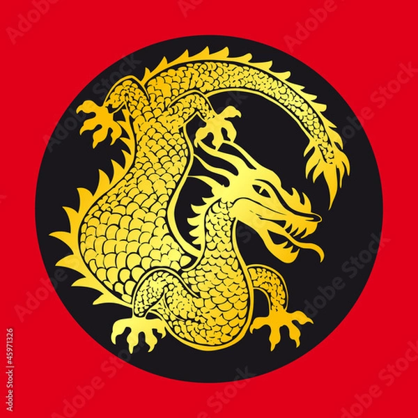 Obraz China Drache