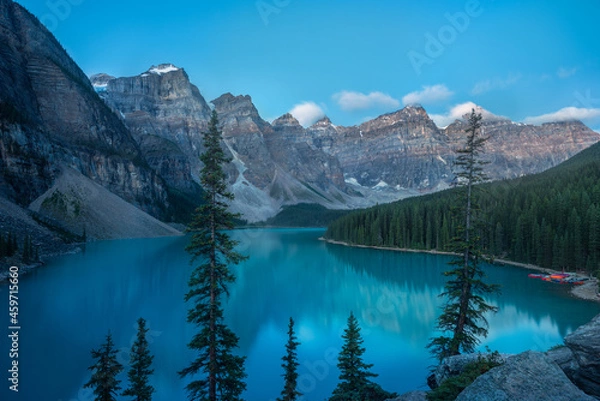 Obraz Morraine Lake Mountains