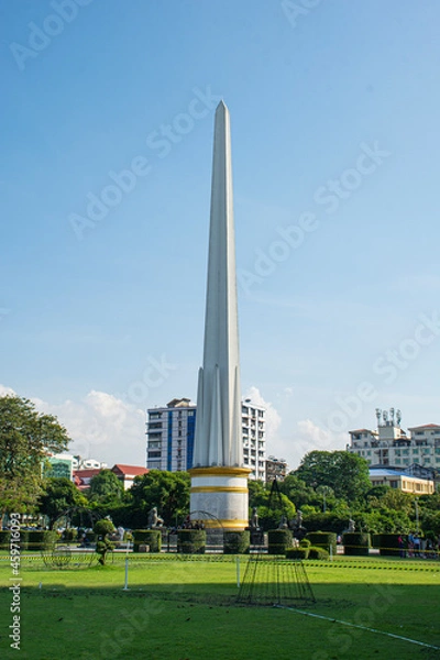 Fototapeta Yangon Square