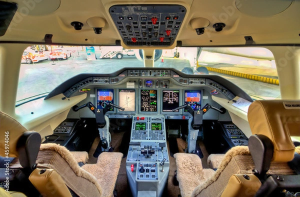 Obraz Cockpit View