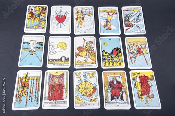 Fototapeta tarot cards