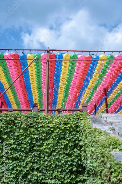 Obraz 한국 사찰 연등