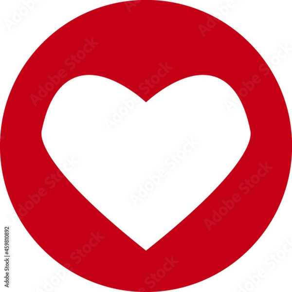 Obraz favorite or love icon