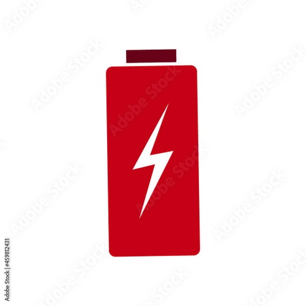 Fototapeta battery icon