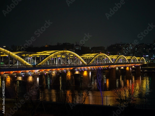 Obraz 동작대교 야경