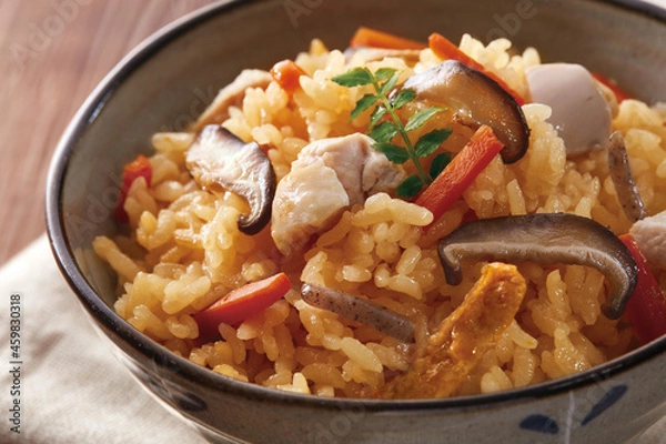 Obraz 炊き込みご飯イメージ