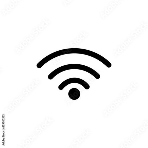 Fototapeta wi-fi icon, wi-fi signal icon, wi-fi symbol