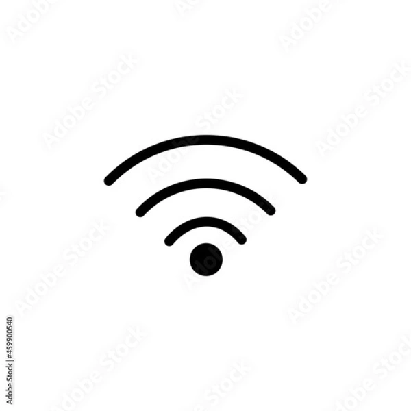 Fototapeta wi-fi icon, wi-fi signal icon, wi-fi symbol