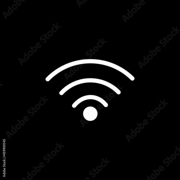 Fototapeta wi-fi icon, wi-fi signal icon, wi-fi symbol