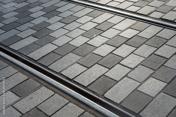 Obraz Rail de tramway