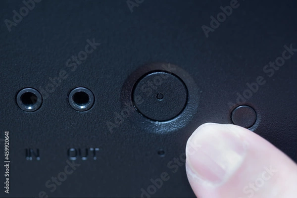 Fototapeta 電源ボタン / Power button