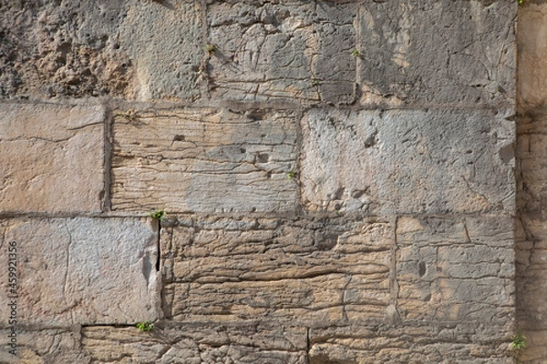 Obraz mur en pierre, texture