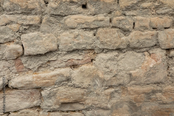 Obraz mur en pierre, texture