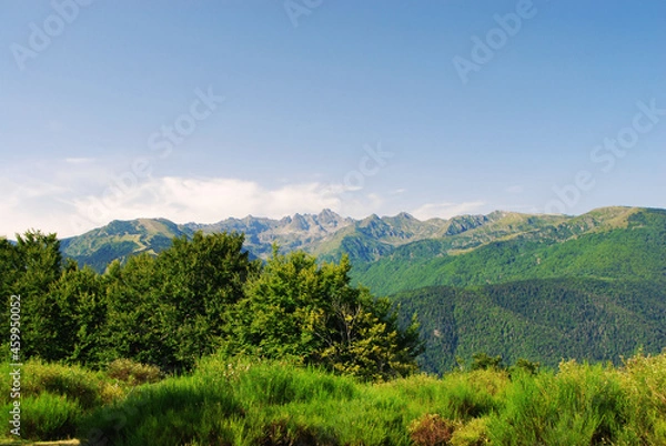 Obraz Pyrénées , col, panorama 