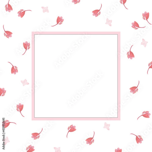 Obraz physocarpus opulifolius_frame square VI