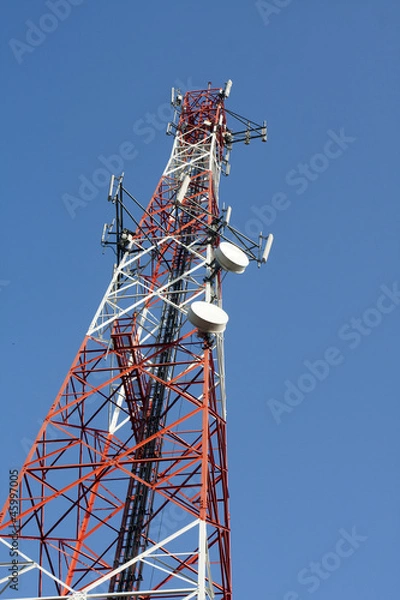 Fototapeta Transmitter tower