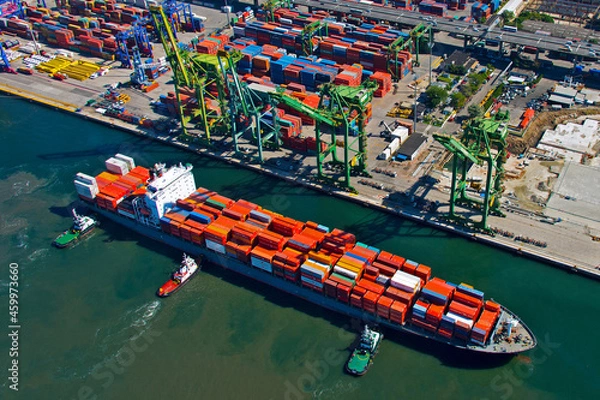 Fototapeta Cargo Vessel