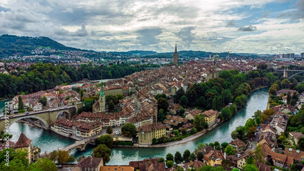 Obraz Berna la capital de Suiza