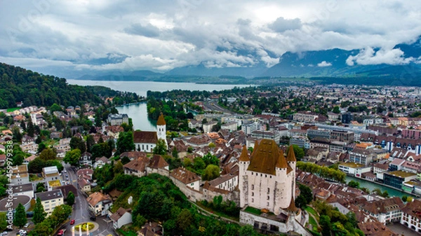 Obraz Thun y sus castillos