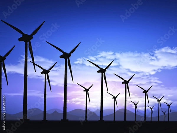 Obraz wind field
