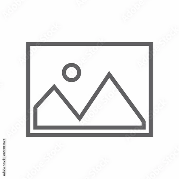 Fototapeta No Image Available Icon. Vector Illustration, Flat Design Stock Illustration