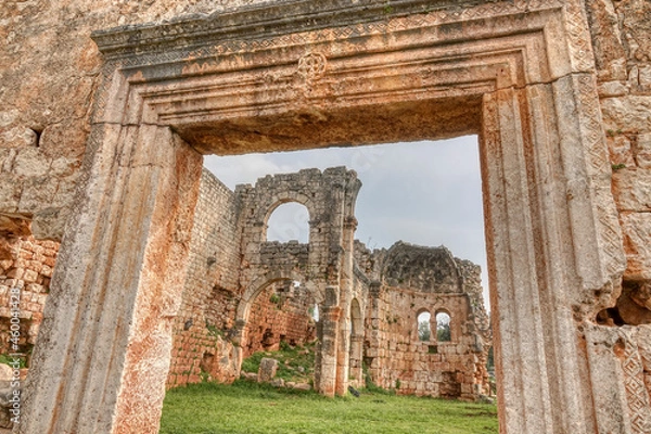 Obraz A view from historical ruins