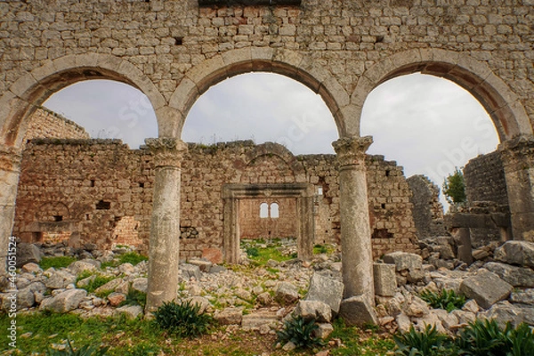 Obraz A view from historical ruins
