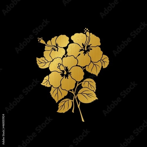 Obraz black and white flower