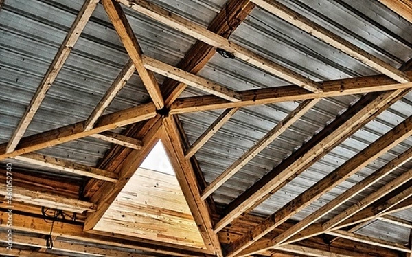 Obraz Architecture Bois & Métal