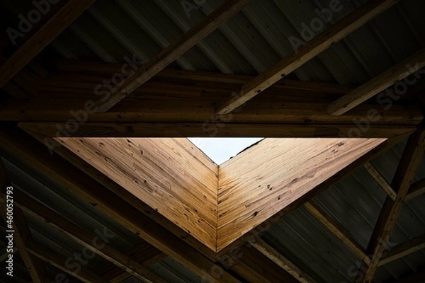 Obraz Architecture Bois & Métal