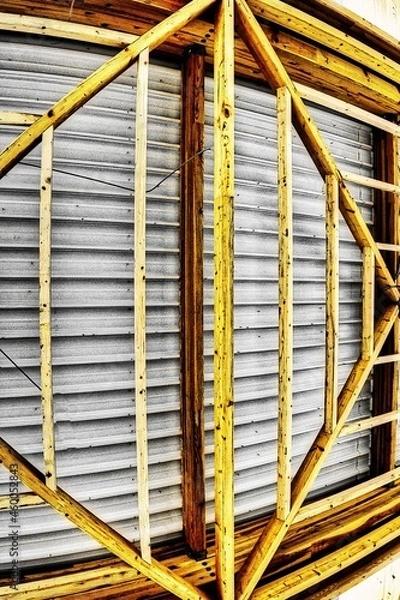 Obraz Architecture Bois & Métal