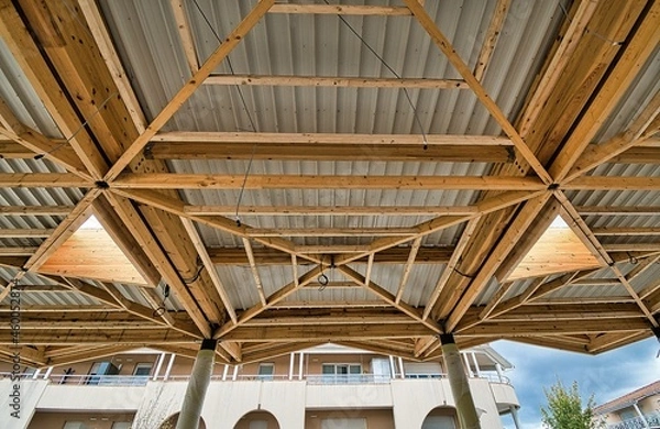 Obraz Architecture Bois & Métal