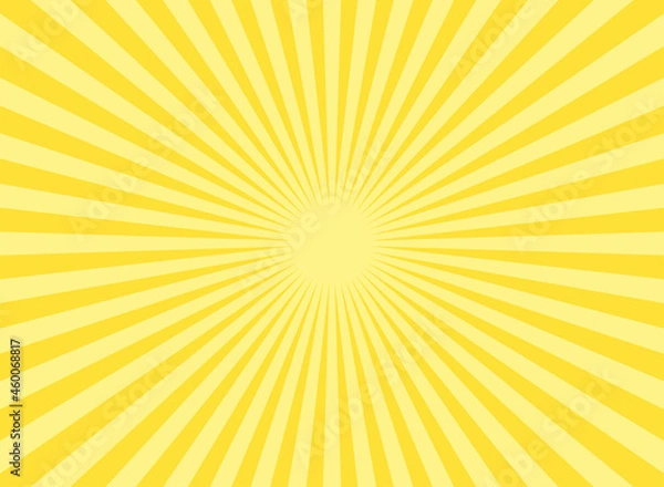 Fototapeta Sunlight abstract background. yellow color burst background.