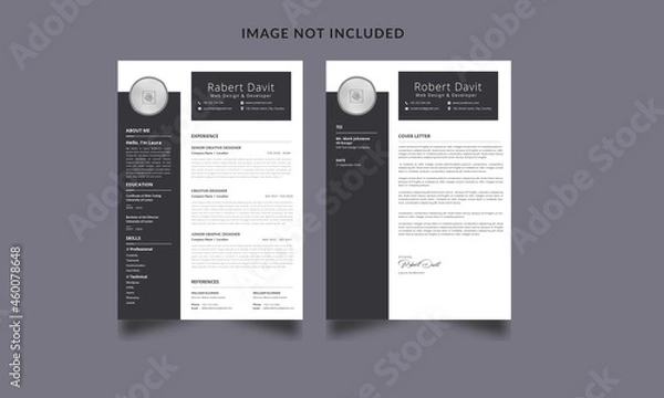 Obraz Resume Template