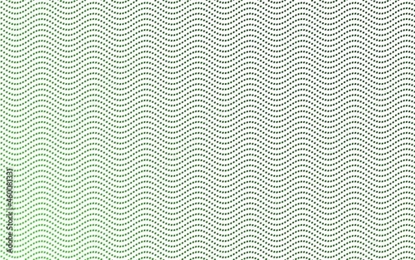 Obraz Light Green vector pattern of geometric circle shapes.