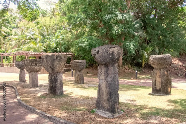 Obraz Latte Stone Park, Guam