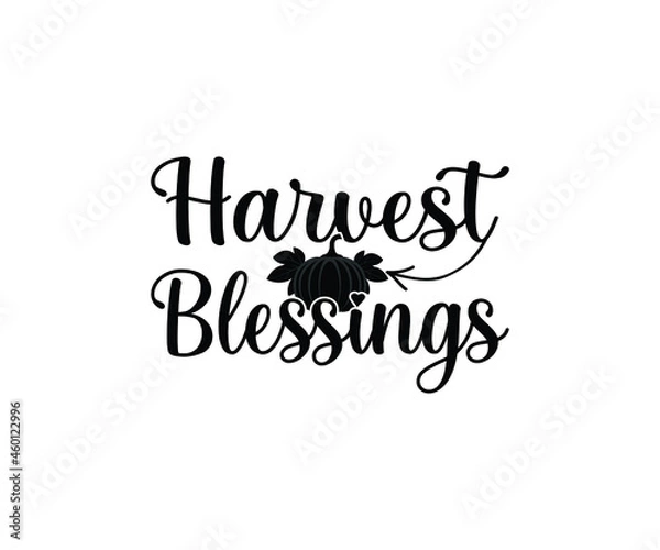 Obraz Harvest Blessings thanksgiving day t-shirt