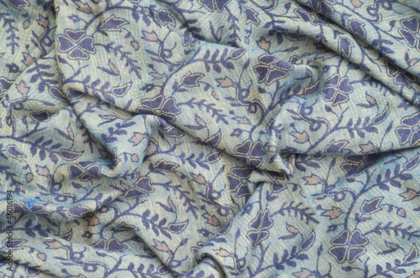 Obraz Blue floral background