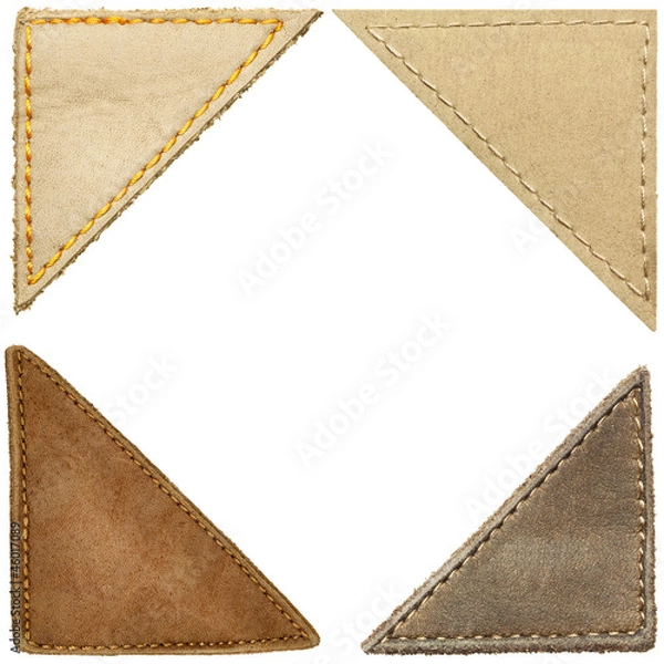 Obraz Narożniki skórzane