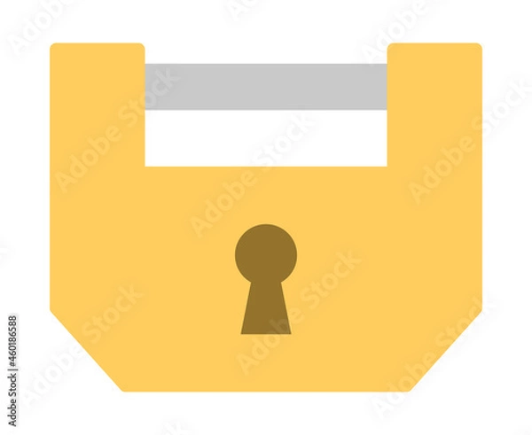 Fototapeta ごつい錠前