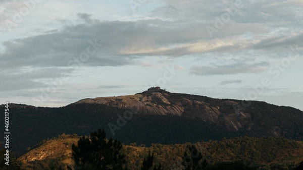 Obraz sunset in the mountains