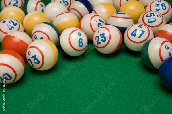 Fototapeta Bingo Balls