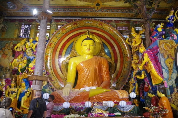 Obraz スリランカ　コロンボのガンガラーマ寺院