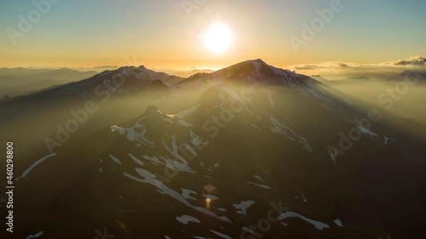 Obraz amanecer en la cima