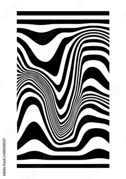 Fototapeta Random Zebra Pattern