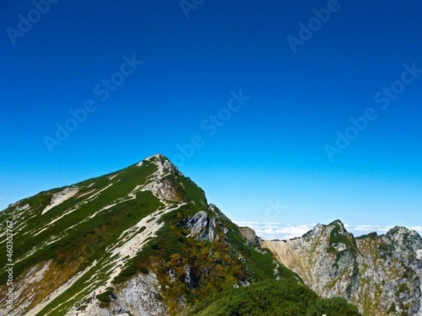 Fototapeta 日本の山　唐松岳　9月