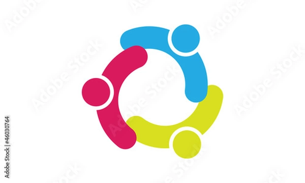 Obraz Concept communauté