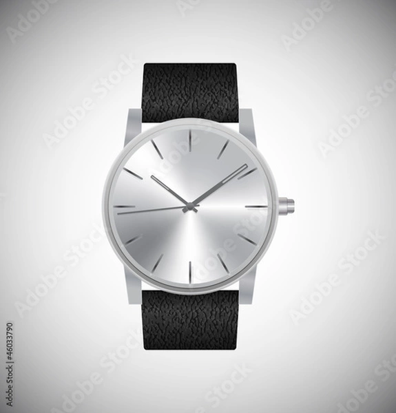 Obraz Vector realistic wrist watch