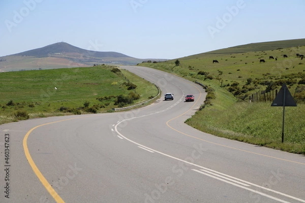 Obraz country road in the mountains