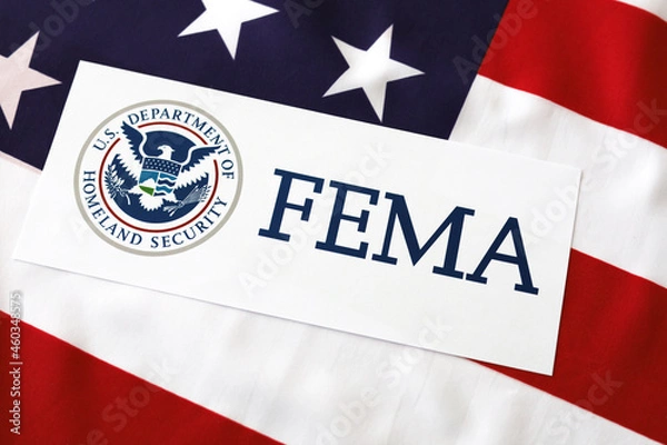 Obraz Logo FEMA